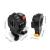 Motorcycle Switch 7/8” 22mm Horn Button Turn Signal Light Start