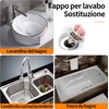 Universal Bathroom Kitchen Sink Plug Pop Up Clack Universal for