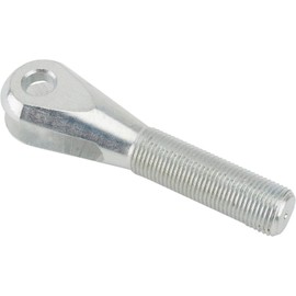 Steel Clevis, 5/8-18 RH Thread, 3/8 Inch Slot, Zinc Plated