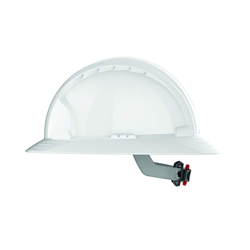 JSP EVO6100 Full Brim Safety Helmet for Construction/Building Wheel Ratchet