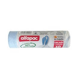 ALFAPAC 15 x 10L 45 x 47cm Self Seal Bin Liners