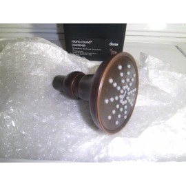 Danze D460054BR Mono Round 2.5 GPM Single Func. Shower Head Tumbled Bronze