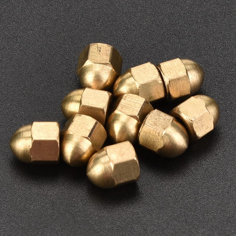 Brass Cap Nut Set Dome M4 Cap Nut Head Cap