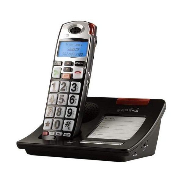 Serene Innovations CL60 DECT 6.0 Amplified Phone with Big Buttons and Caller ID, CL60 Amplified Phone, Each