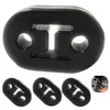 Scarf Hanger Mount Ring Hanging Rubber Reinforced Scarf Ring 0.5
