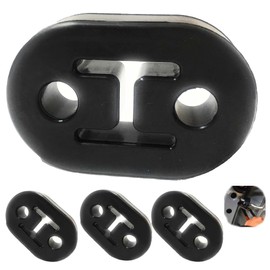 Scarf Hanger Mount Ring Hanging Rubber Reinforced Scarf Ring 0.5 inch (12 mm) (Black 4 Pieces)