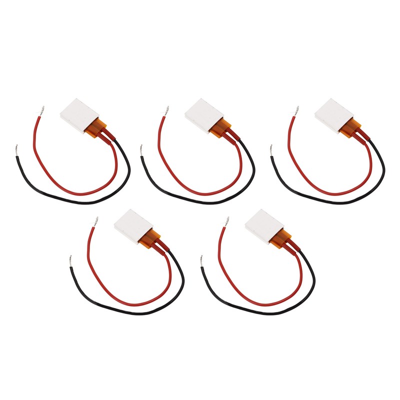 5Pcs PTC Heating Plate Aluminum Alloy Ceramic Thermostatic PTC Heating