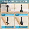 Angle Adjustable Connectors,Baluster Swivel Connectors with Screw for Installation of
