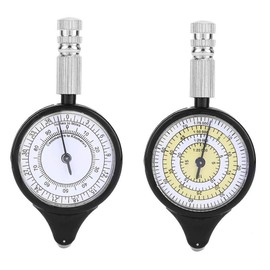 Wbestexercises Map Measurer,Mini Outdoor Map Odometer Map Measuring Gauge Distance Caculator Mapping Tool Metal Wheel for Camping Hiking Traveling Walking