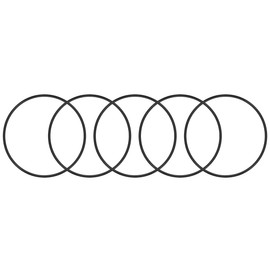 sourcing map Nitrile Rubber O-Rings 100mm OD 93.8mm ID 3.1mm Width, Metric Sealing Gasket, Pack of 5