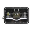 Truck Front Square LED Headlight with High Low Beam DRL