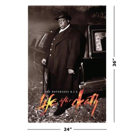The Notorious B.I.G. - Music Poster (Life After Death - Biggie) (Size: 24" x 36")