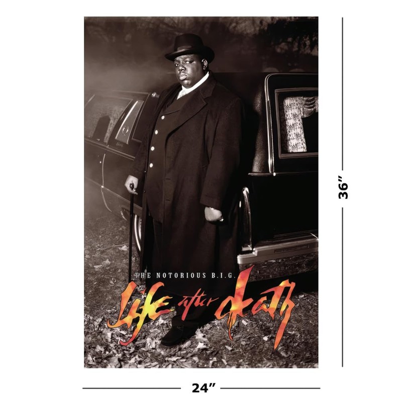 The Notorious B.I.G. - Music Poster (Life After Death -