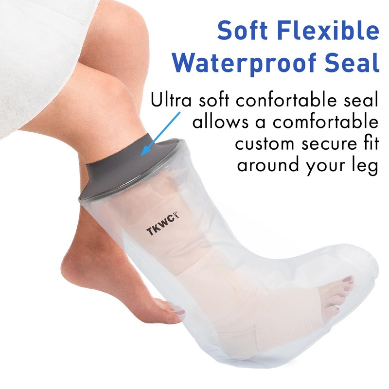 TKWC INC Water Proof Leg Cast Cover for Shower -