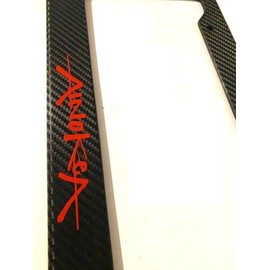 I do What I Want Ainokea - Carbon Fiber with Red - Automotive License Plate Frame - Hawaiian Lingo Hawaii