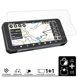 Speedo Angels Dashboard Screen Protector compatible with T665 NAV PHONE 1 x Ultra Clear & 1 x Anti Glare