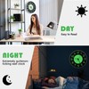 Oxmidud 12 Inch Glow in the Dark Wall Clock,Battery Operated