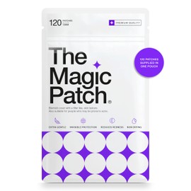 The Magic Patch Acne Patches - Translucent Hydrocolloid Pimple Patch Spot Treatment Stickers for Face and Body - Fast-Acting, Vegan & Cruelty Free Skin Care (Pack of 120)