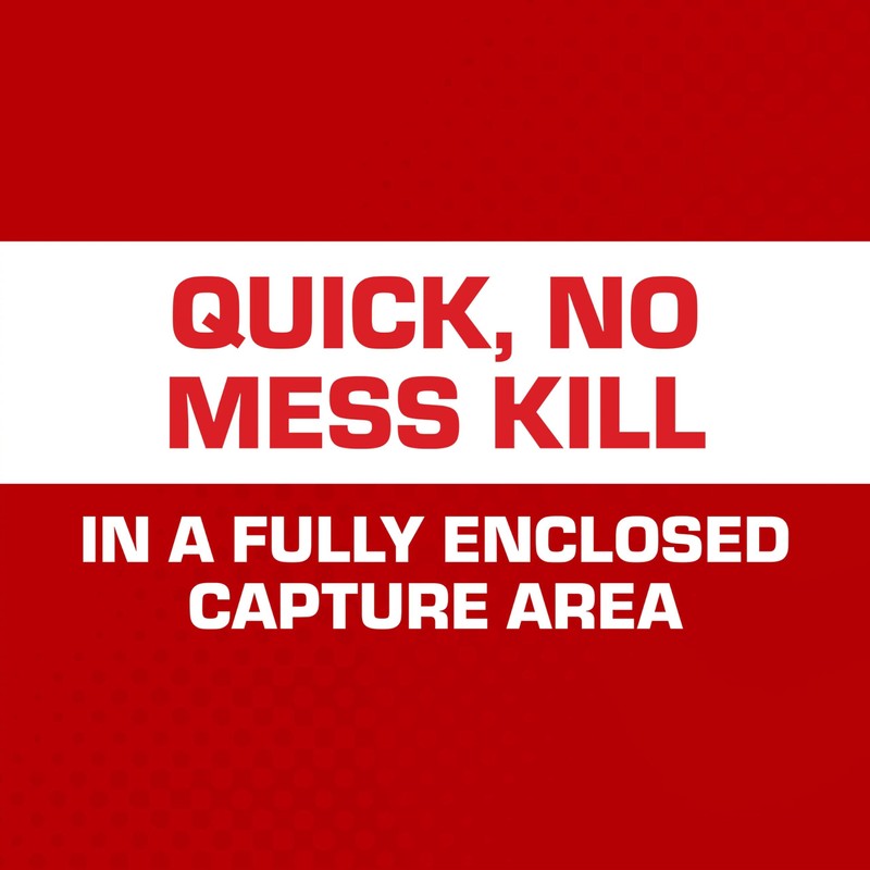 Tomcat Spin Trap for Mice, Fully Enclosed Mouse Trap Provides