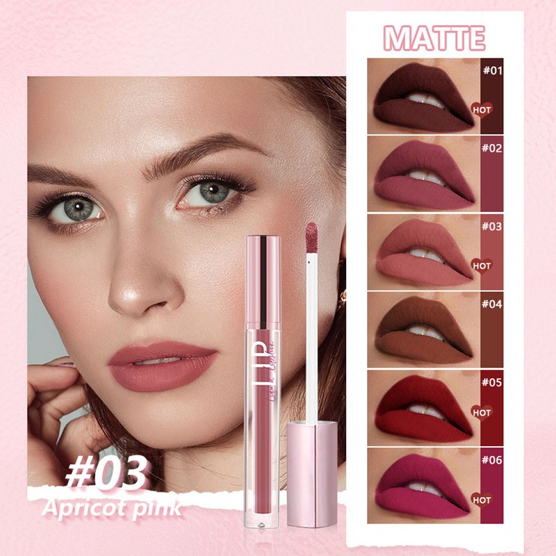 6Pcs Lip Gloss Set 6 Colors Hydrating Nourishing Long Lasting
