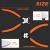LEONTOOL Diagonal Pliers for Flush Cut Plastics, 45° & 90°