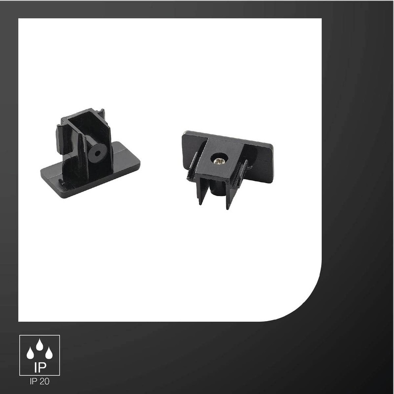 SLV 143130 End caps for single phase HV-busbar, mounted version