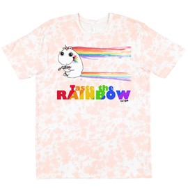 inktastic Taste The Rainbow Unicorn Adult T-Shirt Large Tie Dye Pink - Gus Fink Studios 2b4f3