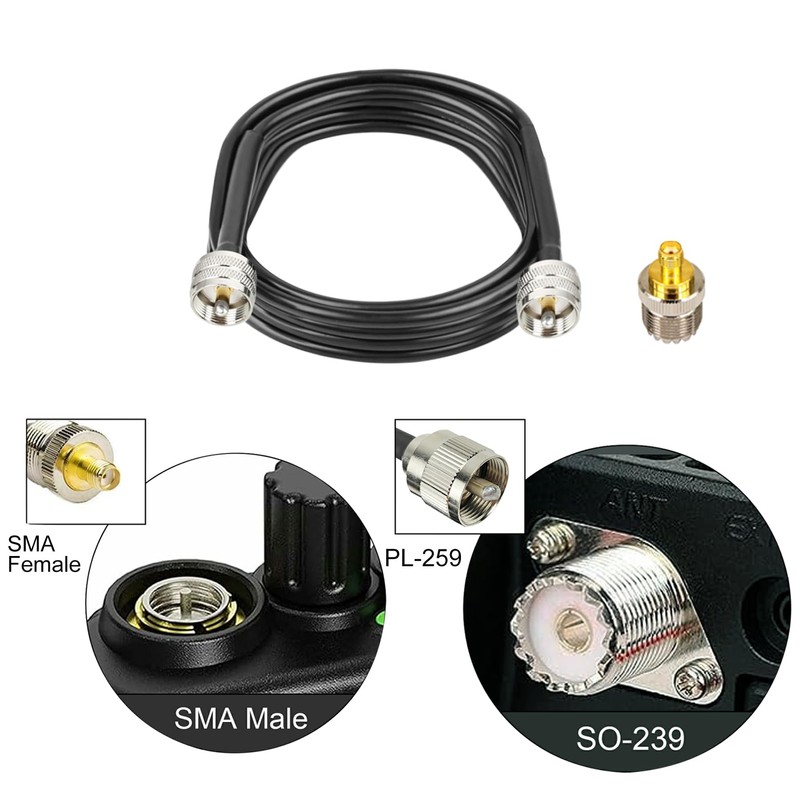 GMRS/UHF Base Station Antenna - 400-470MHz 5-Element Yagi with 9dBi