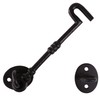 Classic Cast Iron Cabin Hook & Eye - 150mm/6" -