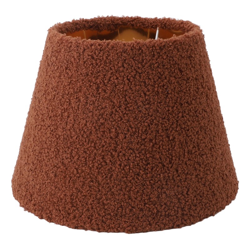 Table Lamp Shade Plush Cloth Tapered Simple Exquisite Lampshade for