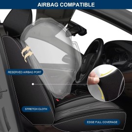 JX Full Set Car Seat Covers For Honda CR-V 2023-2025 PU Leather Waterproof 5 Seats