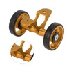 Bicycle Mudguard Easywheel Mudguard Rollers Wheels Double Wheel for for