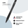 uni-ball Jetstream Elements Ballpoint Pens, Medium Point (1.0mm), Assorted Ink,