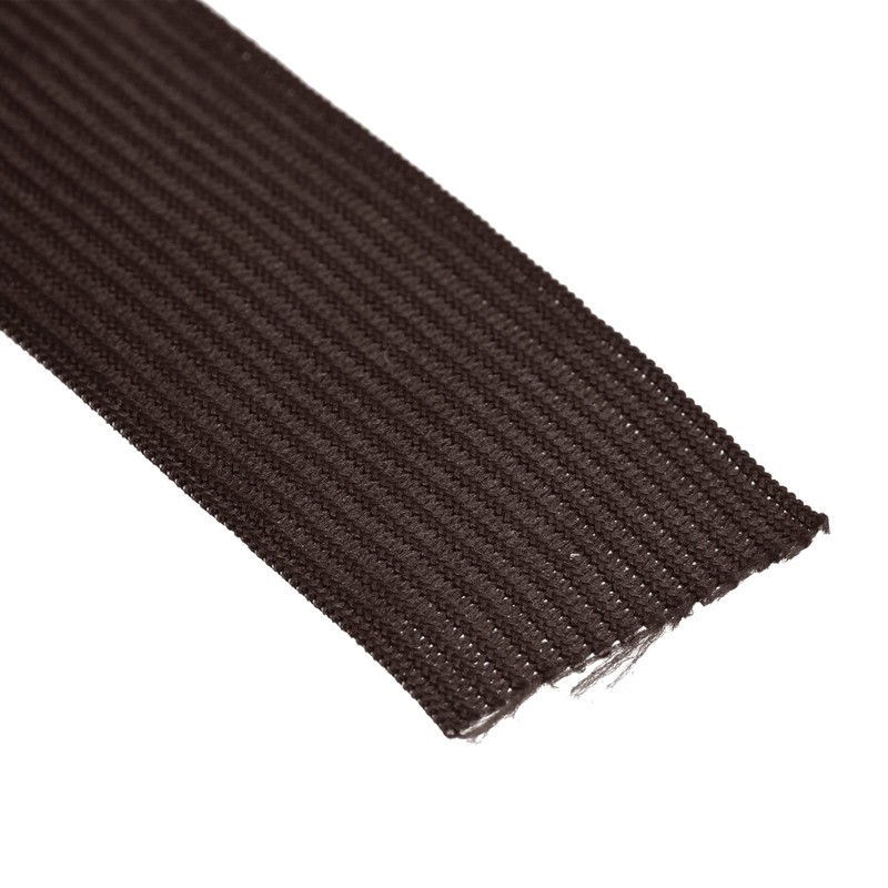 MECCANIXITY Elastic Bands for Sewing 1" 10 Yard Dark Coffee