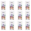 Stunning Multicolor Chakra Earrings - 6cm x 1cm (1 Pair)
