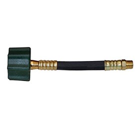 Marshall Excelsior MER425NL-15 Non-Leaching LP Hose Type 1 Acme x 1/4" Inverted Flare - 15"