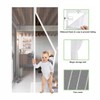 JIANJIAO Magnetic Screen Door, Heavy Duty, Self Sealing, Mesh Curtain,