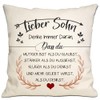 Bommex Du mutiger bist als du glaubst Cushion Covers for