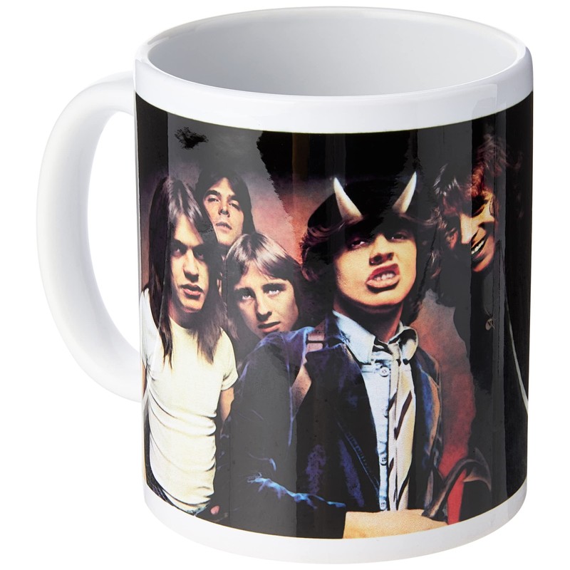 AC/DC Highway to Hell Tasse, Mehrfarbig, 1 Stück (1er Pack)