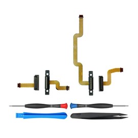 ElecGear Side Connector Replacement Switch 2 and Joy-Con 2, Female Socket Port for JC2 Controller, Male Plug for Magnets, Left and Right Module with Flex Cable