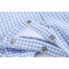 Lil cactus Light Blue Gingham Jon Jons Shortall, 2T