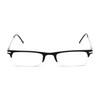 Readers.com Reading Glasses: The Bishop Reader, Metal Browline Style for