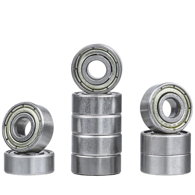 Wolfride 10Pcs Router Bit Bearing Kit Top Mounted Bearings for