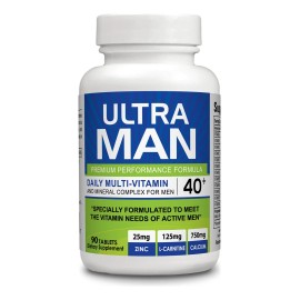 Ultra Man Multivitaminas Premium 90 Tabletas Para Hombres