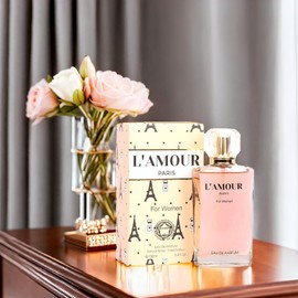 FRAGRANCE COUTURE L'Amour Paris Eau De Parfum Spray Perfume for Women Floral Fragrance 3.4 FL OZ