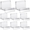 Weysat Purse Display Stand Clear Acrylic Handbag Stand Jewelry Wallet
