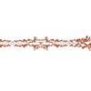 Davies Rose Gold Christmas Foil Ceiling Decorations - 15cm x 2.7M Garland