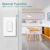 TREATLIFE 3 Way Smart Switch, 2.4GHz WiFi Light Switch Works