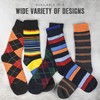 Mens Dress Socks with Gift Box - Cotton Colorful Classic
