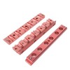 12.1mm 6 Holes Dual Use Aluminium Alloy DIY Lipstick Mold
